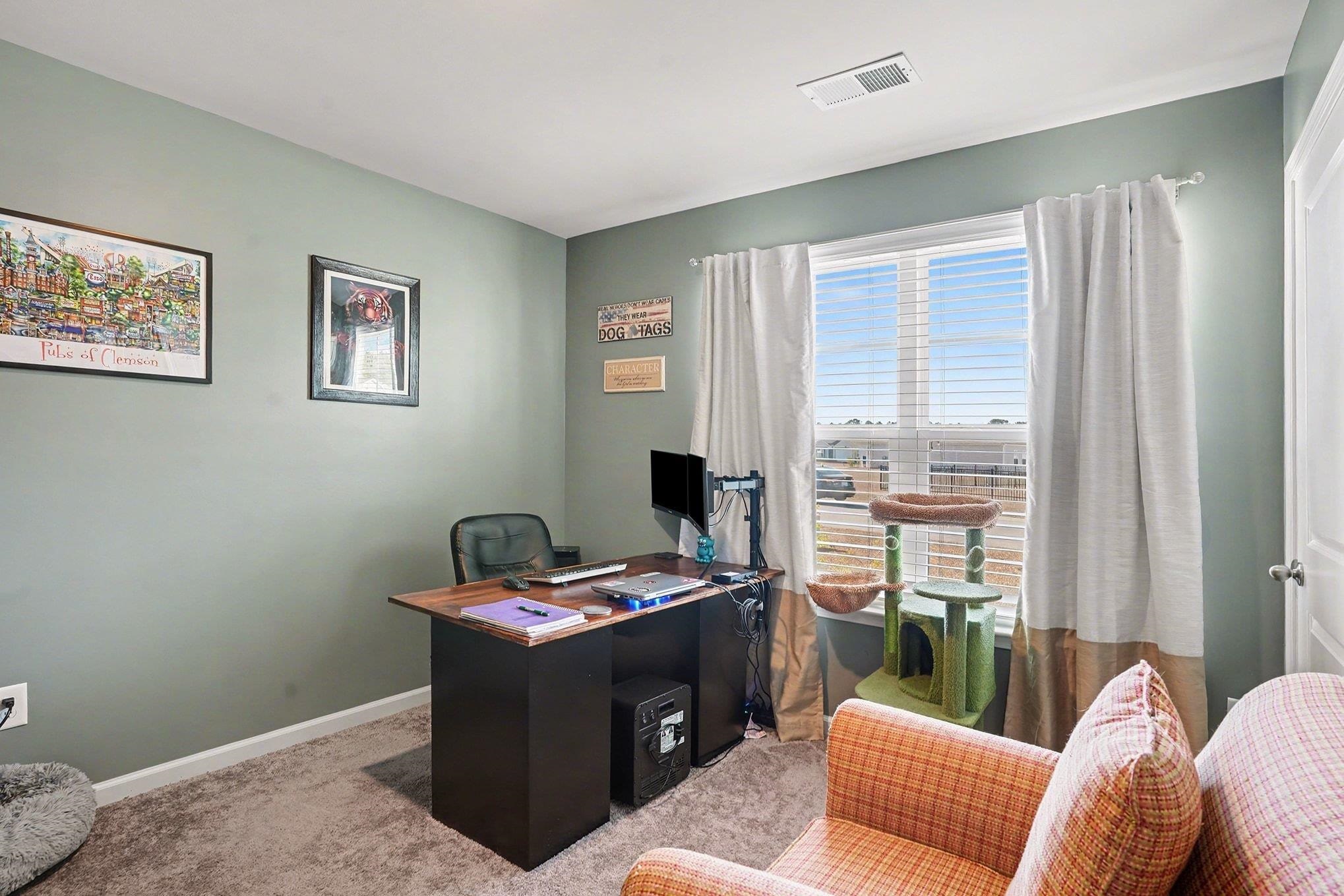 172 Seasons Trace Loop Longs, SC 29568 - Photo 25 of 37 Home office featuring baseboards and light carpet