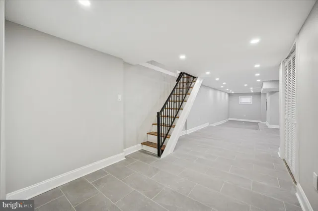 a view of entryway with stairs