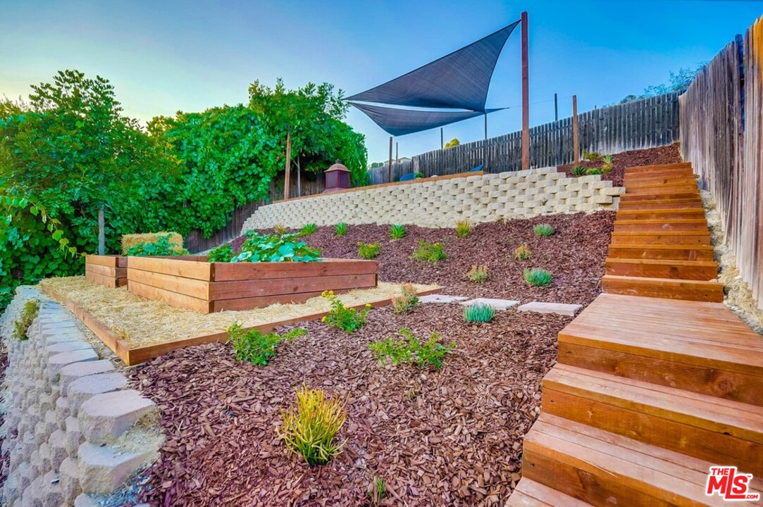 2049 Rome Drive Los Angeles, CA 90065 - Photo 30 of 43 a view of a backyard with sitting area