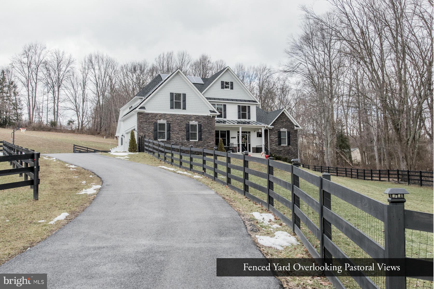 4405 Roop Road Mount Airy, MD 21771 - Photo 3 of 30 Fully Fenced Pasture View Overlooks Huge Farm