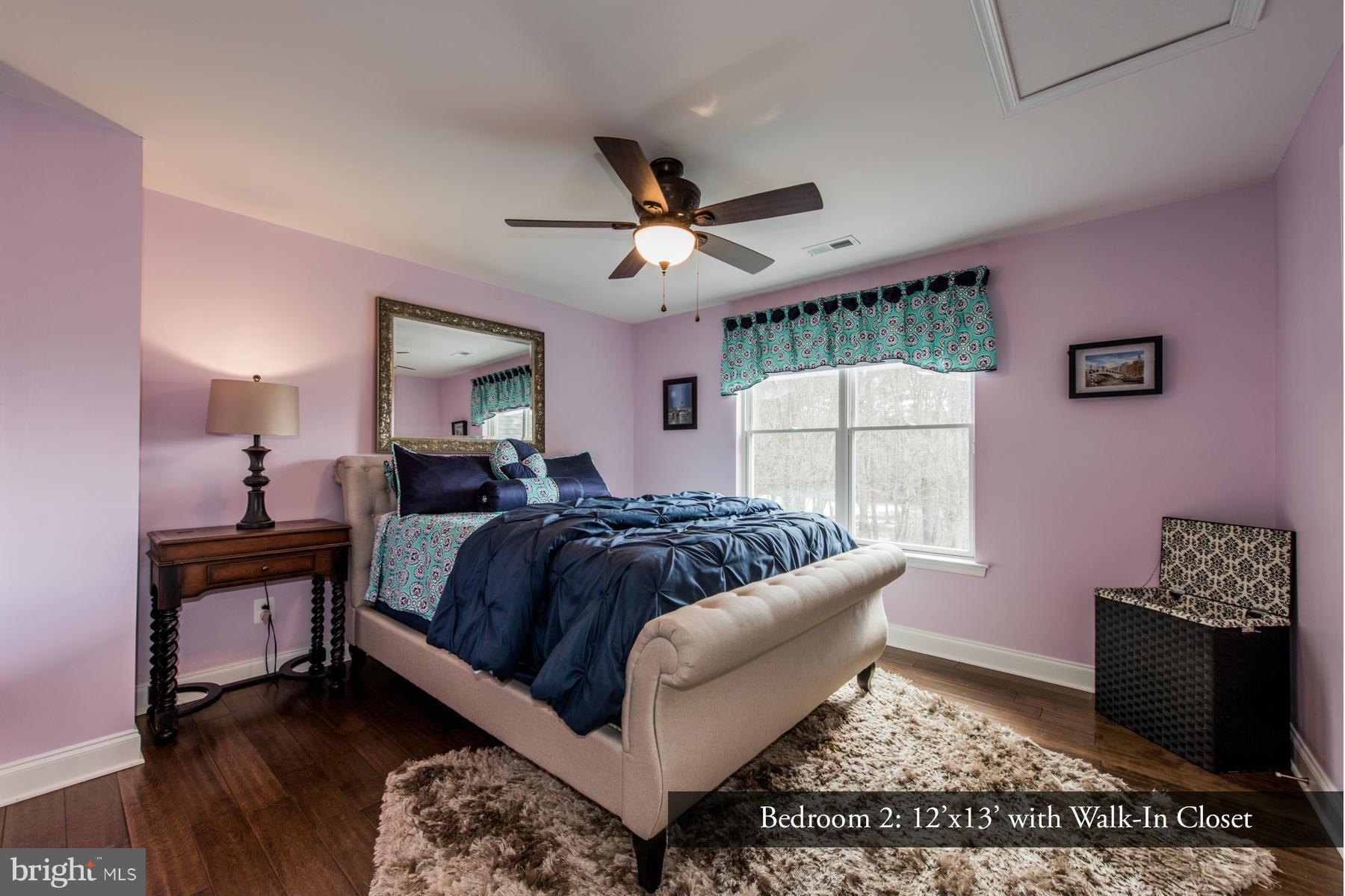 4405 Roop Road Mount Airy, MD 21771 - Photo 23 of 30 Spacious Bedroom w/ Ceiling Fan, Walk-In Closet