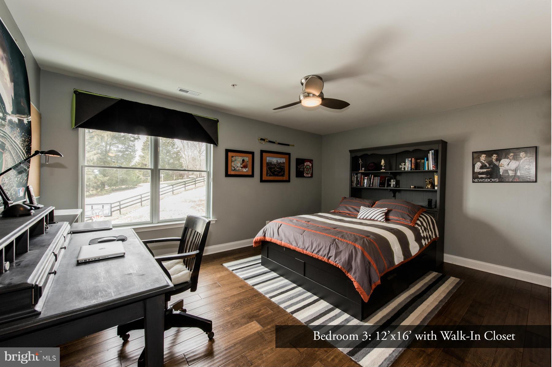 4405 Roop Road Mount Airy, MD 21771 - Photo 24 of 30 Spacious Bedroom w/ Ceiling Fan, Walk-In Closet
