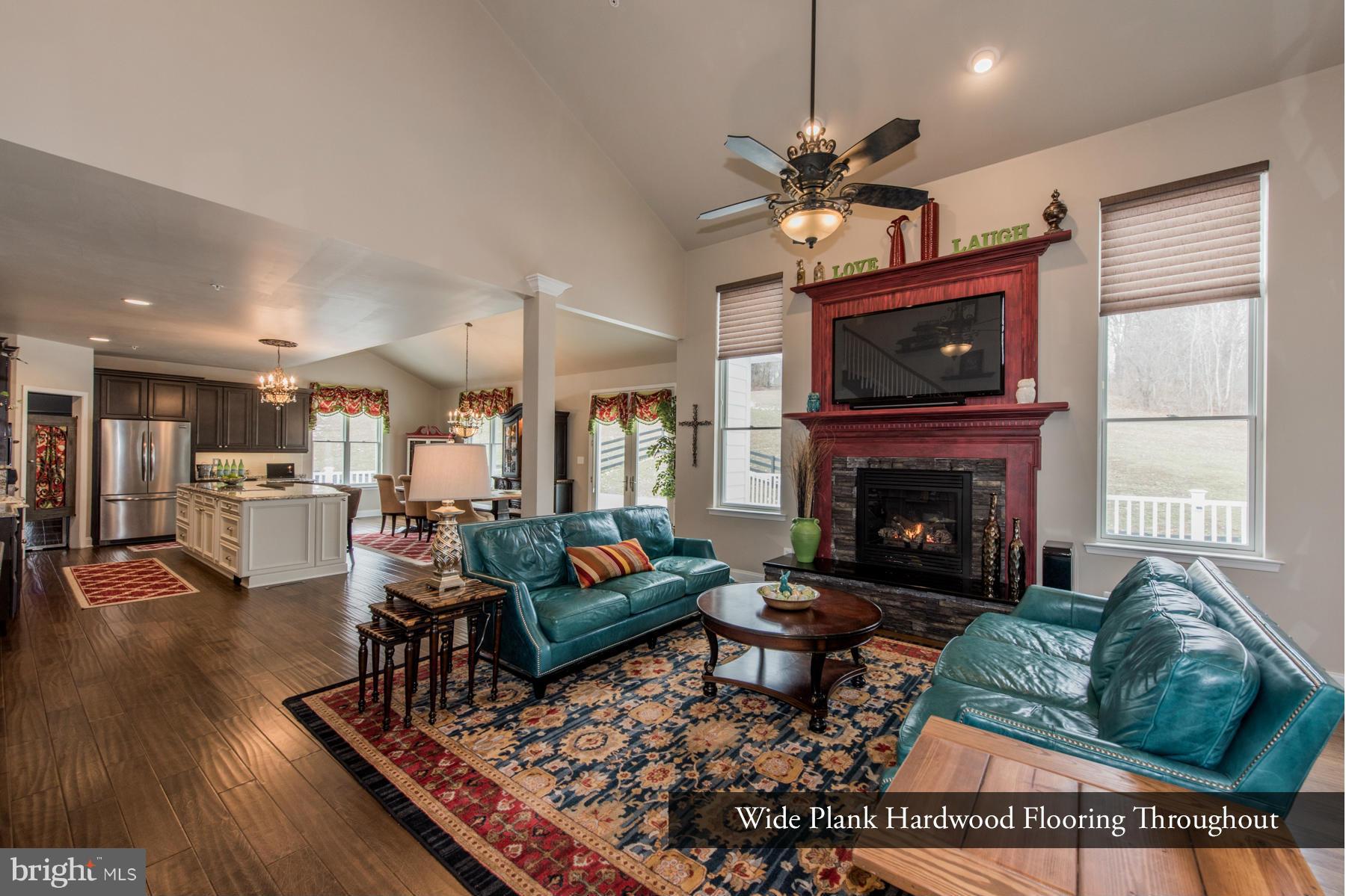 4405 Roop Road Mount Airy, MD 21771 - Photo 8 of 30 Living Room Accentuated by a Raised Hearth Gas FP