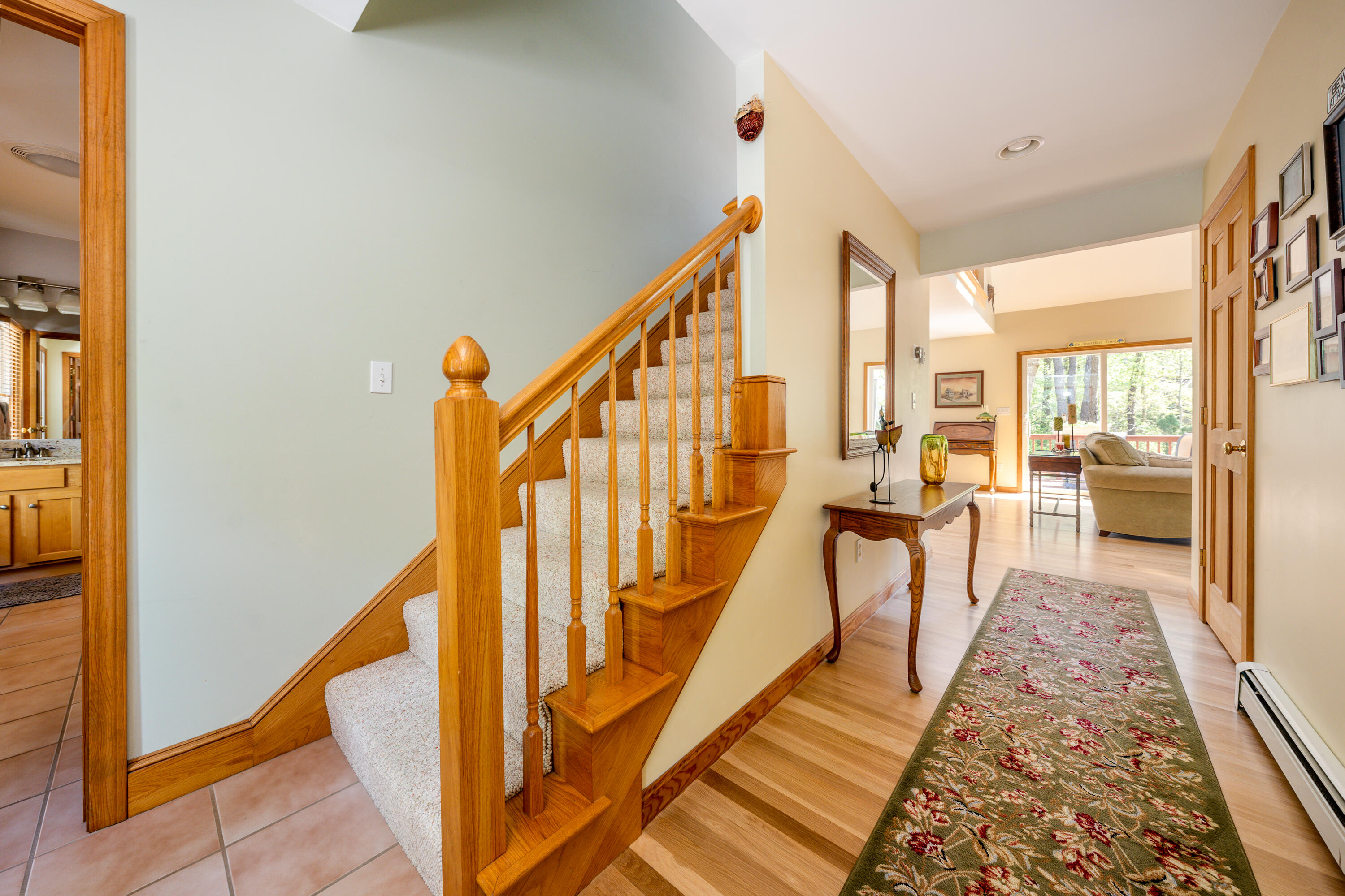 130 Browns Neck Road Wellfleet, MA 02667 - Photo 13 of 40 a view of an entryway with wooden floor