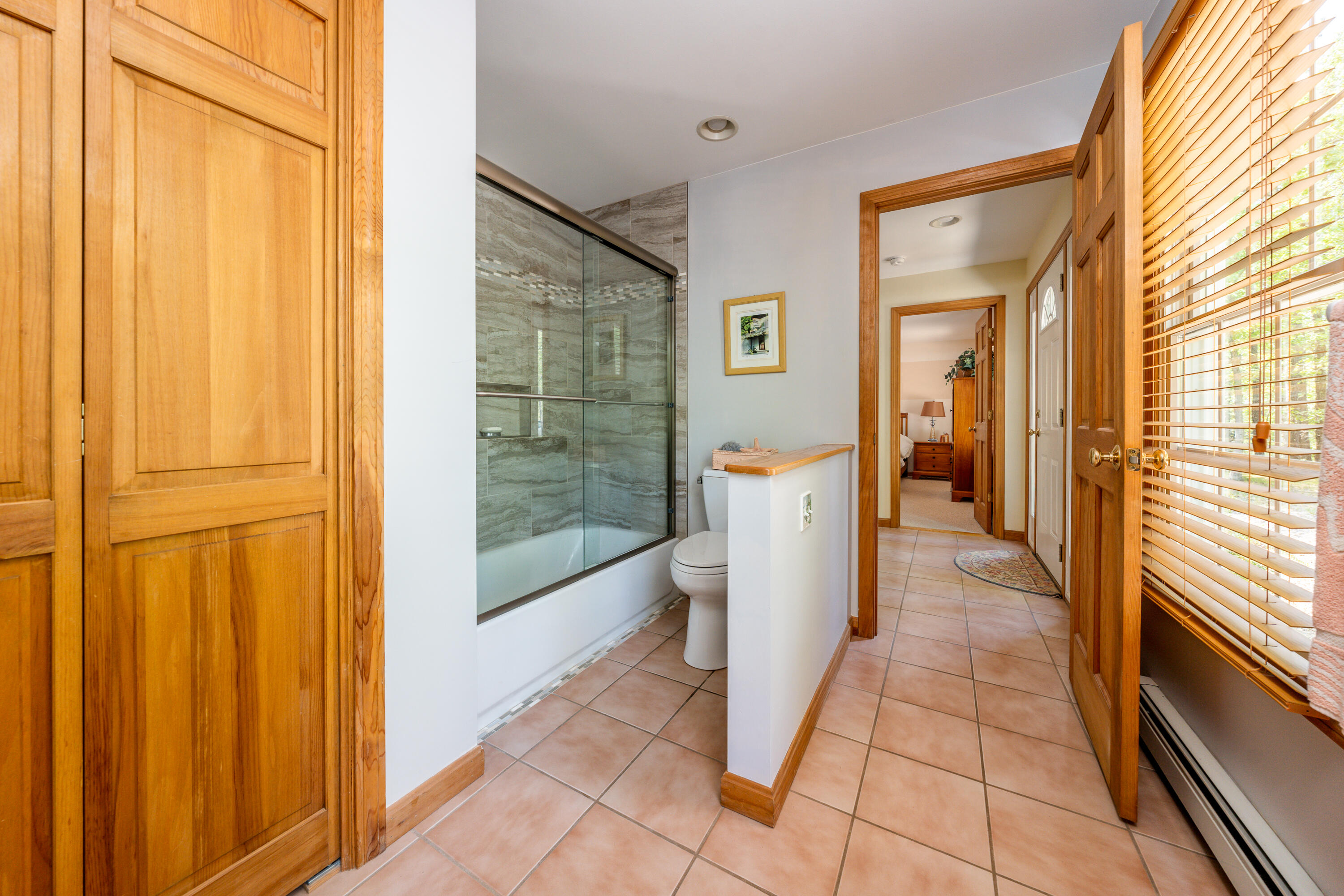 130 Browns Neck Road Wellfleet, MA 02667 - Photo 17 of 40 a view of a bathroom with a shower