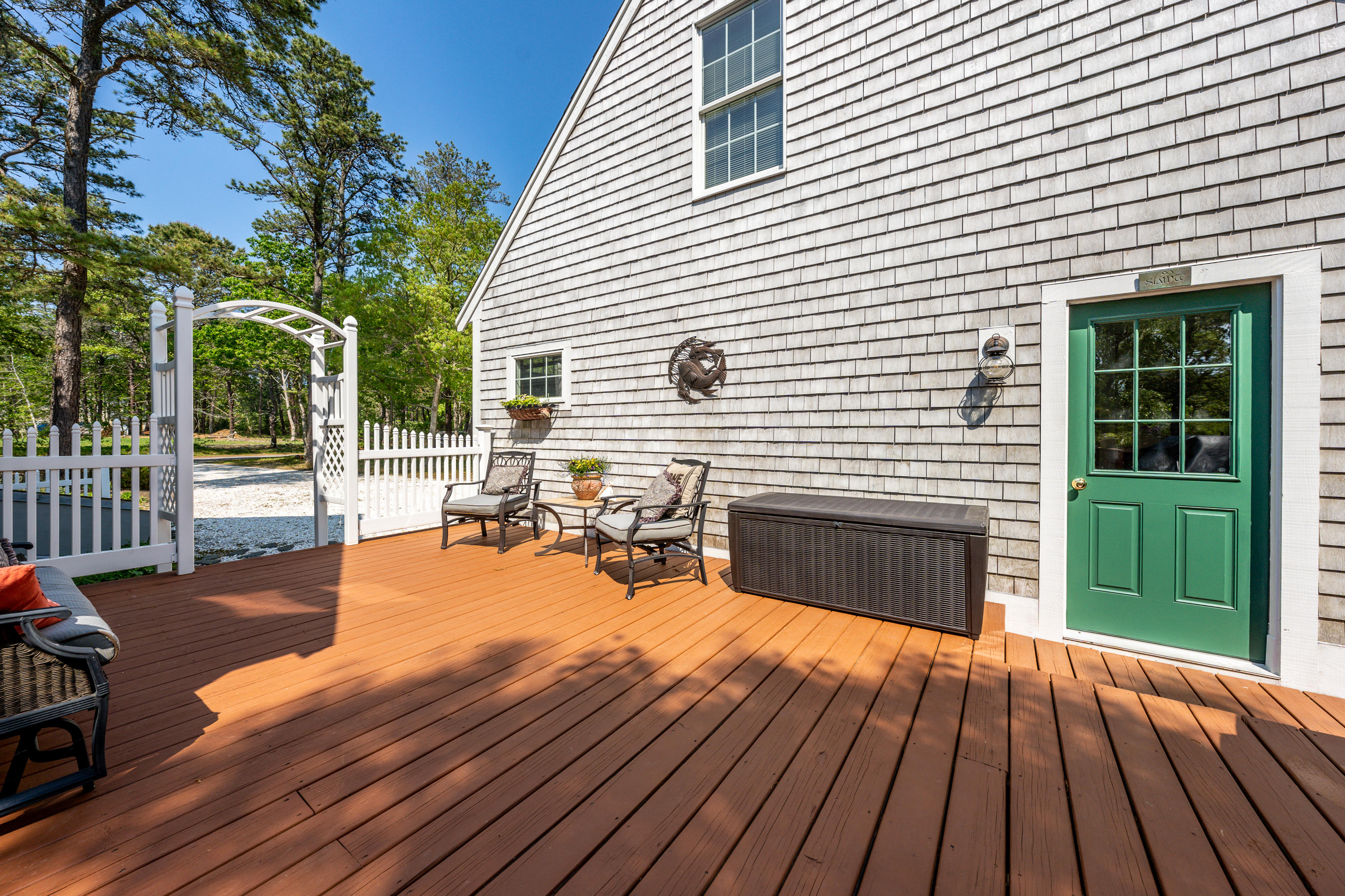 130 Browns Neck Road Wellfleet, MA 02667 - Photo 29 of 40 a view of a patio with a patio