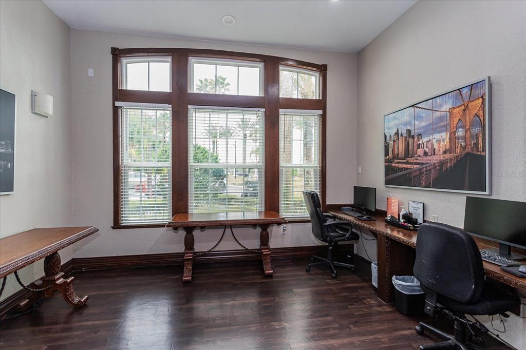 5455 Vineland Road, Unit 3214 Orlando, FL 32811 - Photo 17 of 25 a view of a workspace with furniture and a window