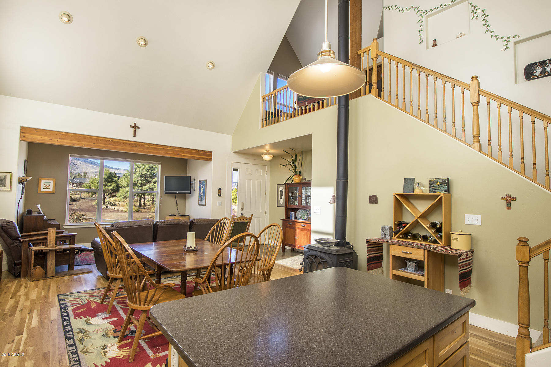 10771 Sage Road Flagstaff, AZ 86004 - Photo 9 of 29 08_Kitchen to Living Room