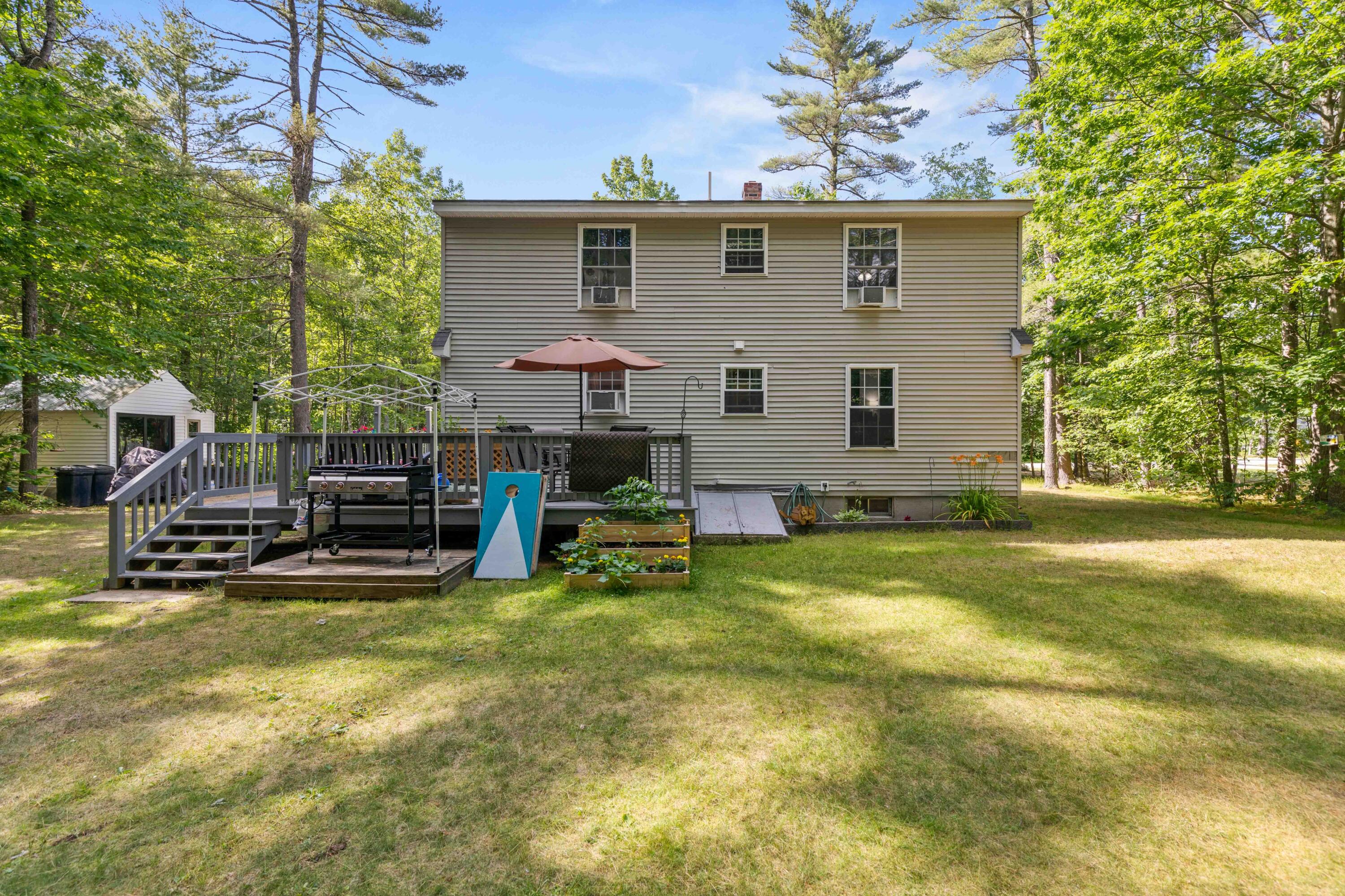 222 Old Portland Road North Waterboro, ME 04061 - Photo 6 of 49 Back Deck 1