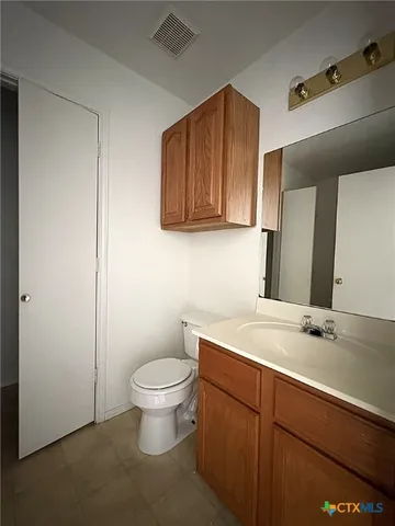 a bathroom with a sink and a toilet