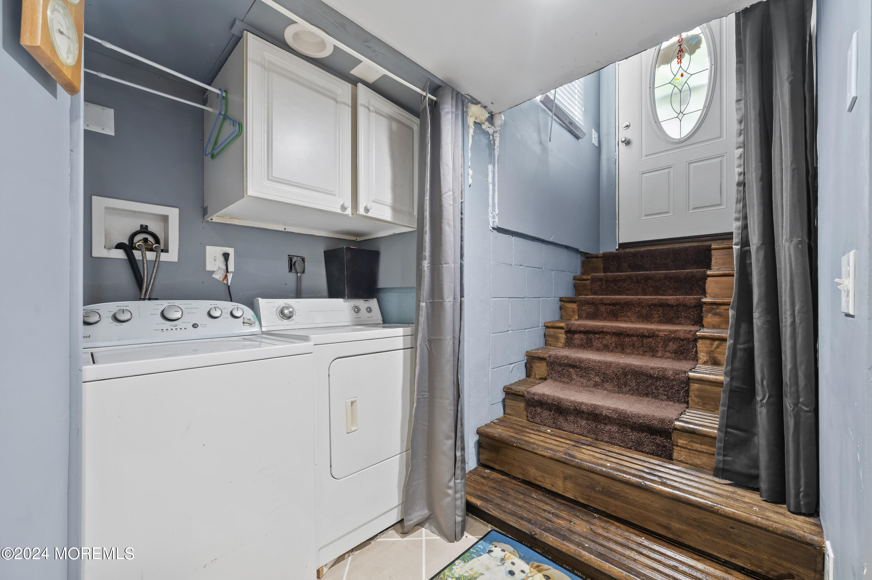 114 Andrew Lane Brick, NJ 08724 - Photo 29 of 54 a view of entryway with a washer and dryer