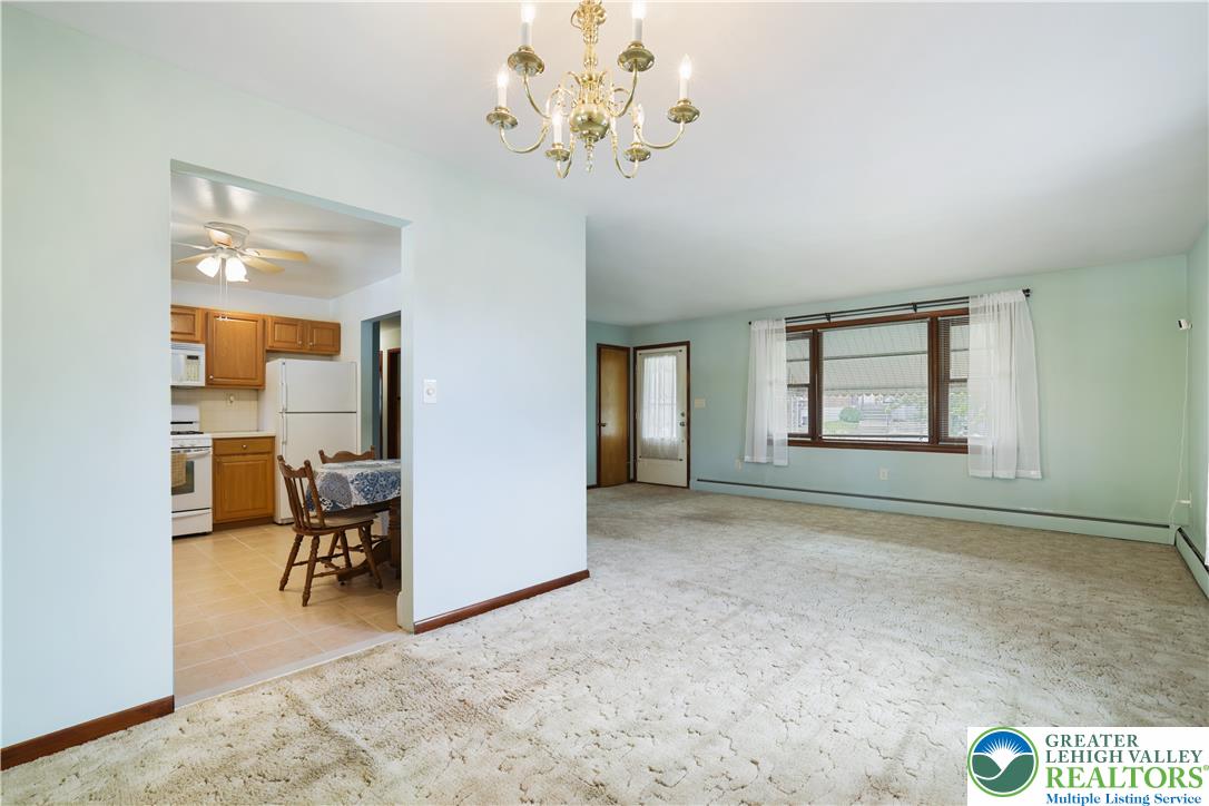1539 Spring Garden Street Wilson, PA 18042 - Photo 8 of 34 Dining Room Attached to living room