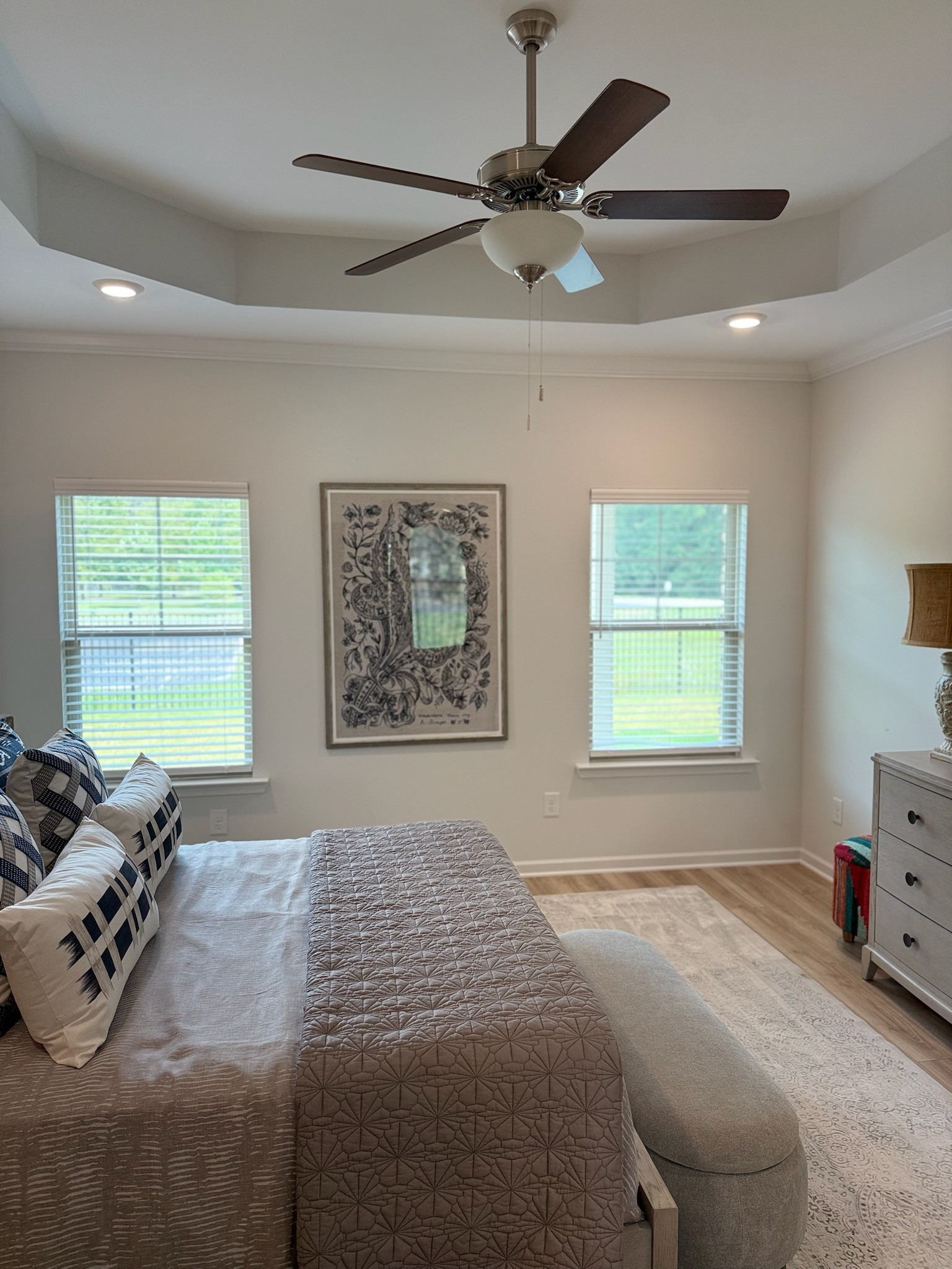 46 Stillwater Way Tullahoma, TN 37388 - Photo 6 of 9 a bedroom with a bed a couch and a window