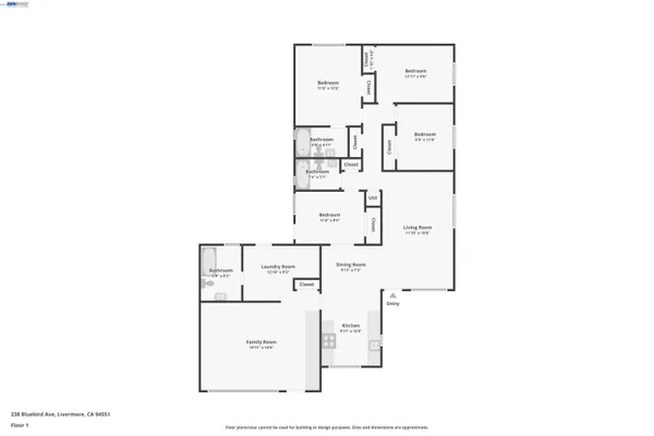 $1,100,000 | 238 Bluebird Avenue, Livermore, CA 94551
