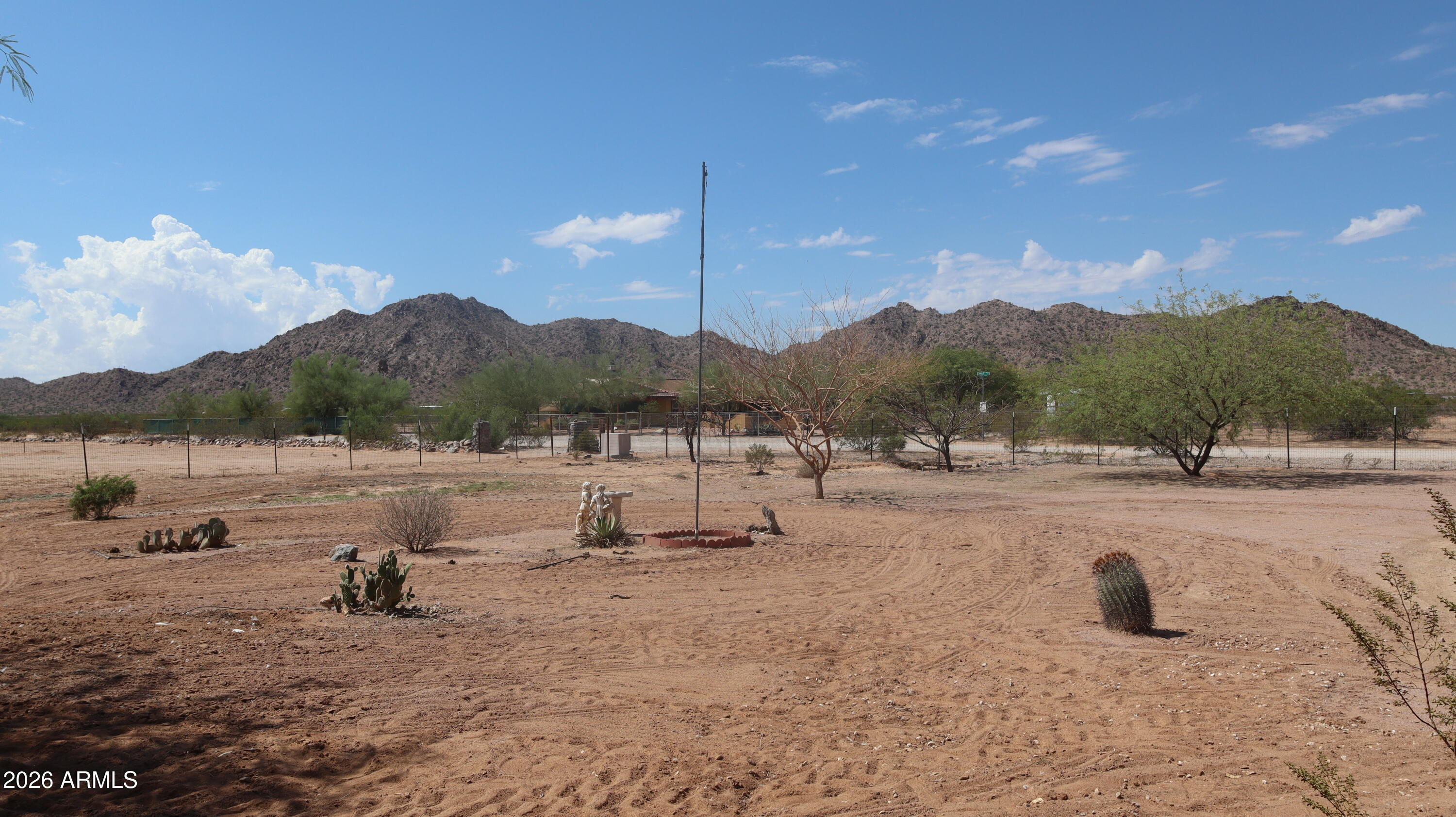 a view of a lake with mountain view