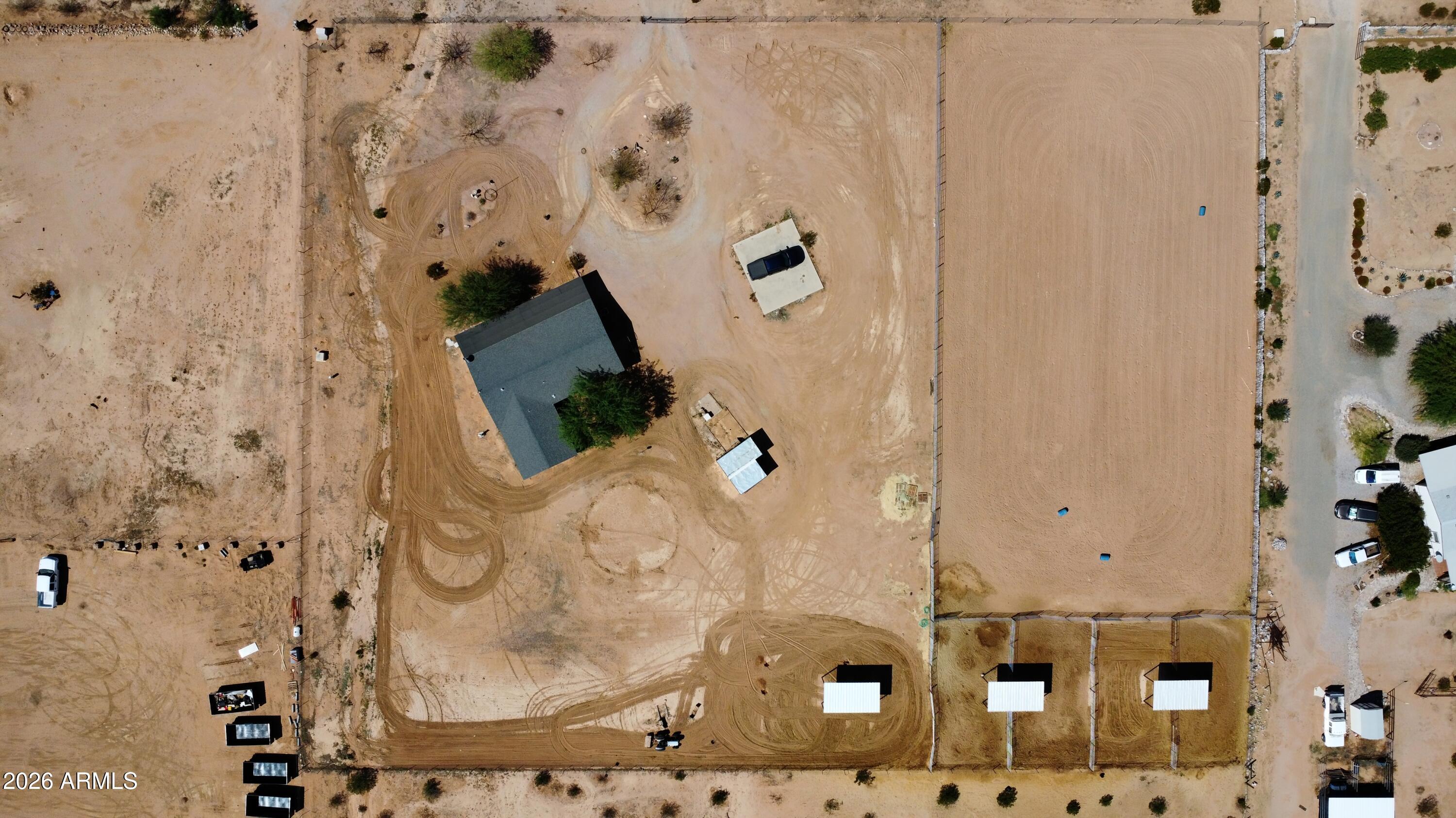 20163 North Sage Street Maricopa, AZ 85139 - Photo 50 of 54 an aerial view of a entryway