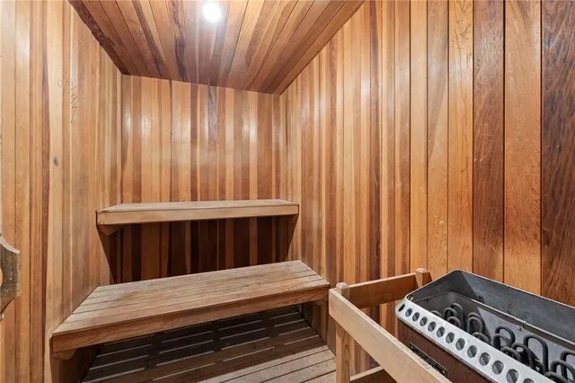 a view of a balcony with furniture