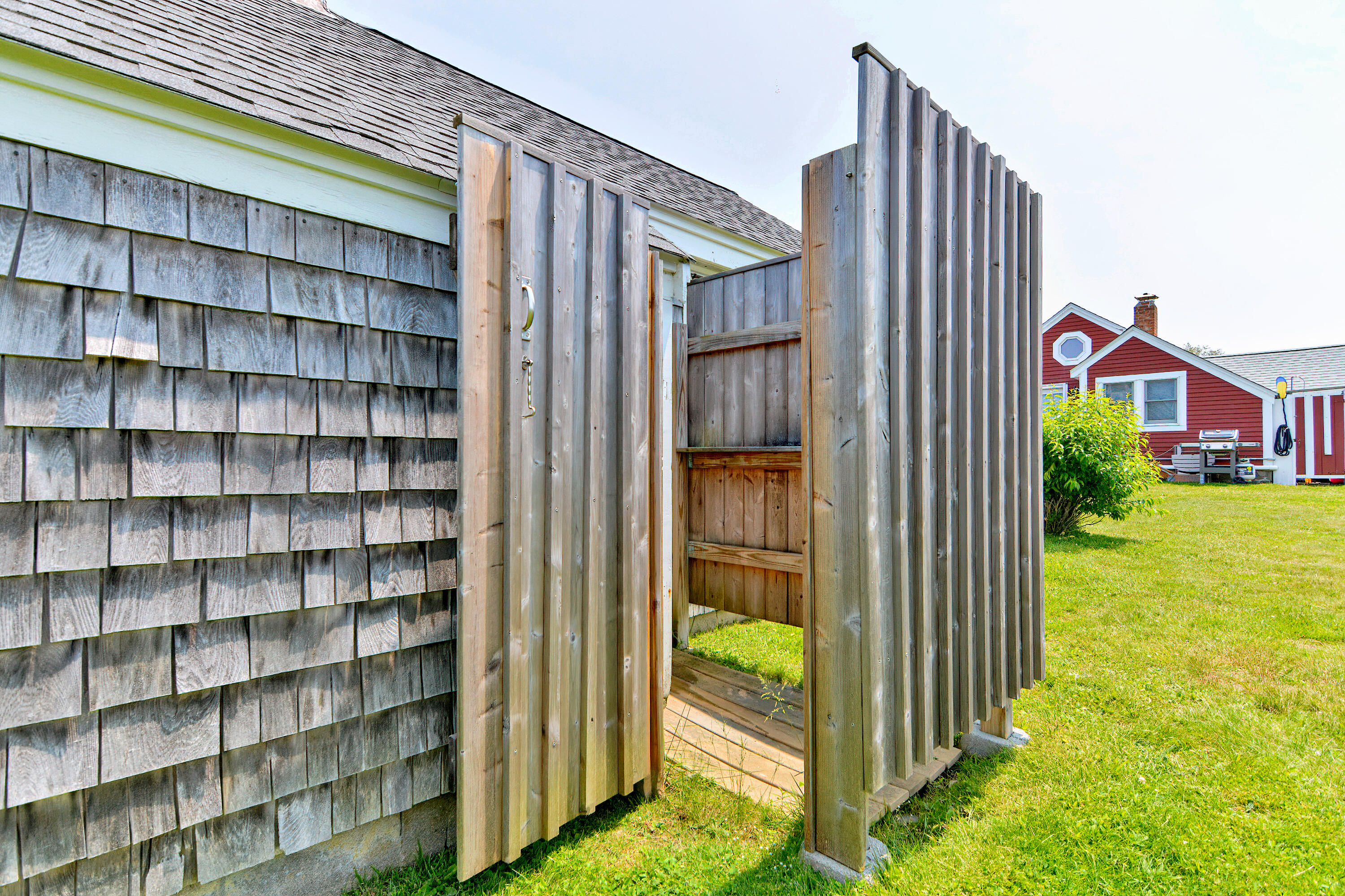 279 Harbor Point Road, Unit 12 Cummaquid, MA 02675 - Photo 22 of 35 a view of a door and an outdoor space