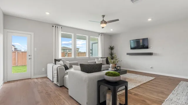 a bed room with a bed and a night stand