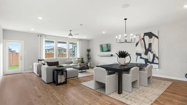 a utility room with a washer and dryer