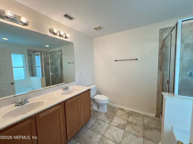 a view of a backyard with a garden