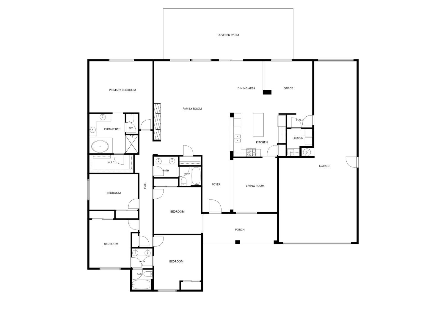 2011 Roy Ranch Way Plumas Lake, CA 95961 - Photo 46 of 49 a picture of floor plan