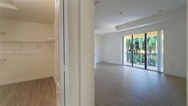 wooden floor in an empty room