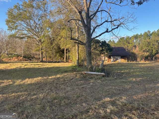 8893 Sunbury Road Claxton, GA 30417 - Photo 2 of 19 a view of dirt yard with a large tree