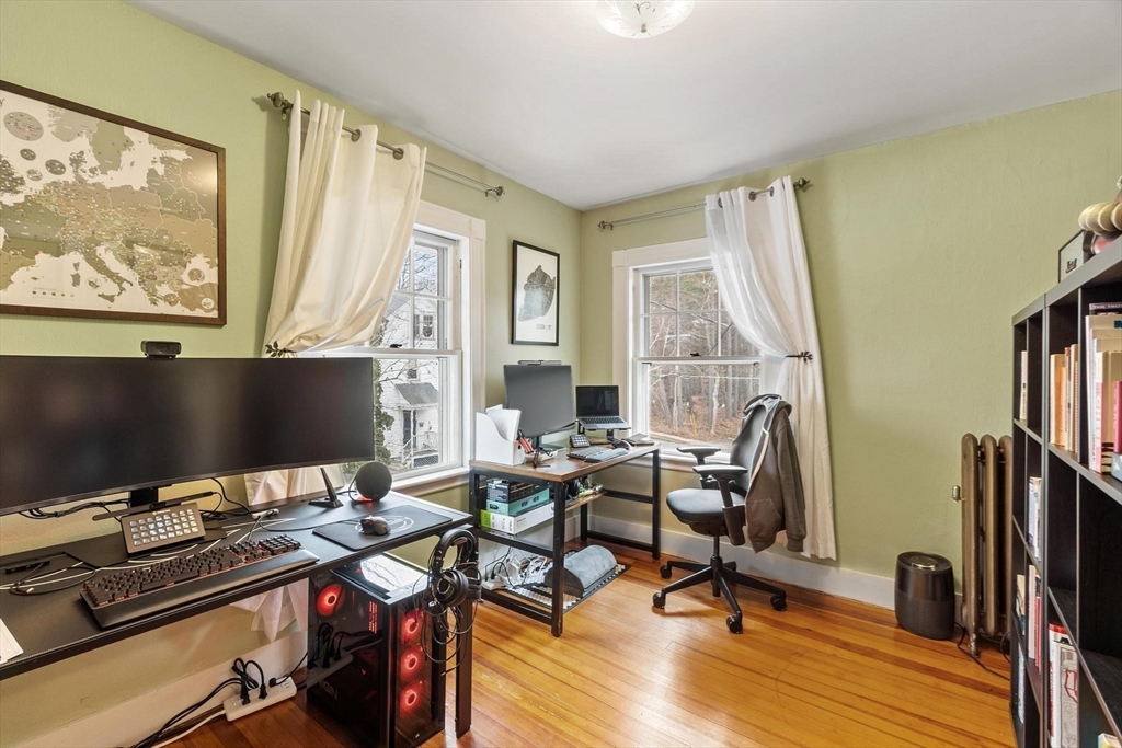 20 Shattuck Street Littleton, MA 01460 - Photo 34 of 41 a view of a workspace with furniture and a window