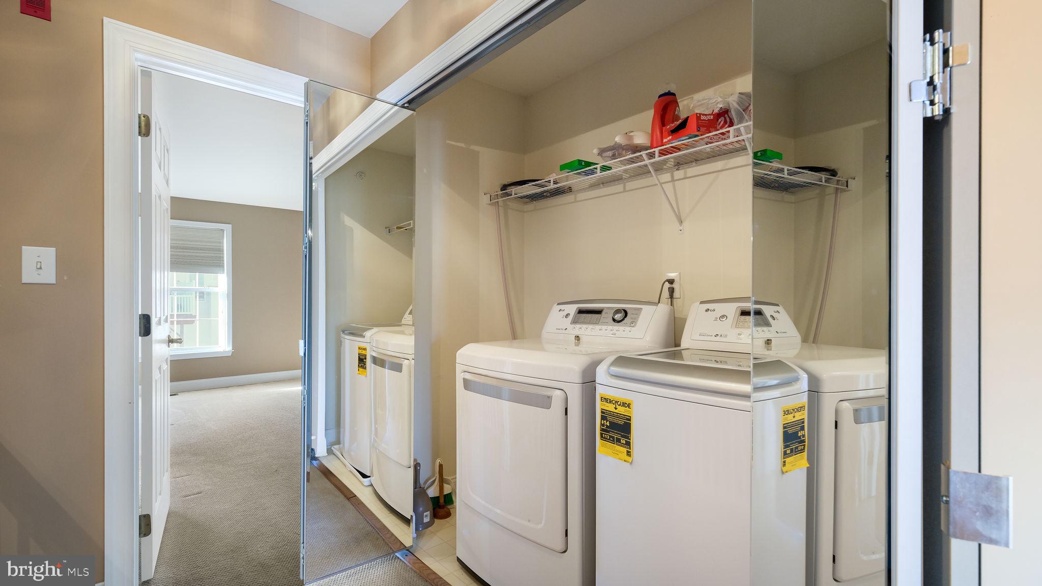 2372 Dorchester Street West, Unit W Furlong, PA 18925 - Photo 35 of 41 a utility room with dryer and washer