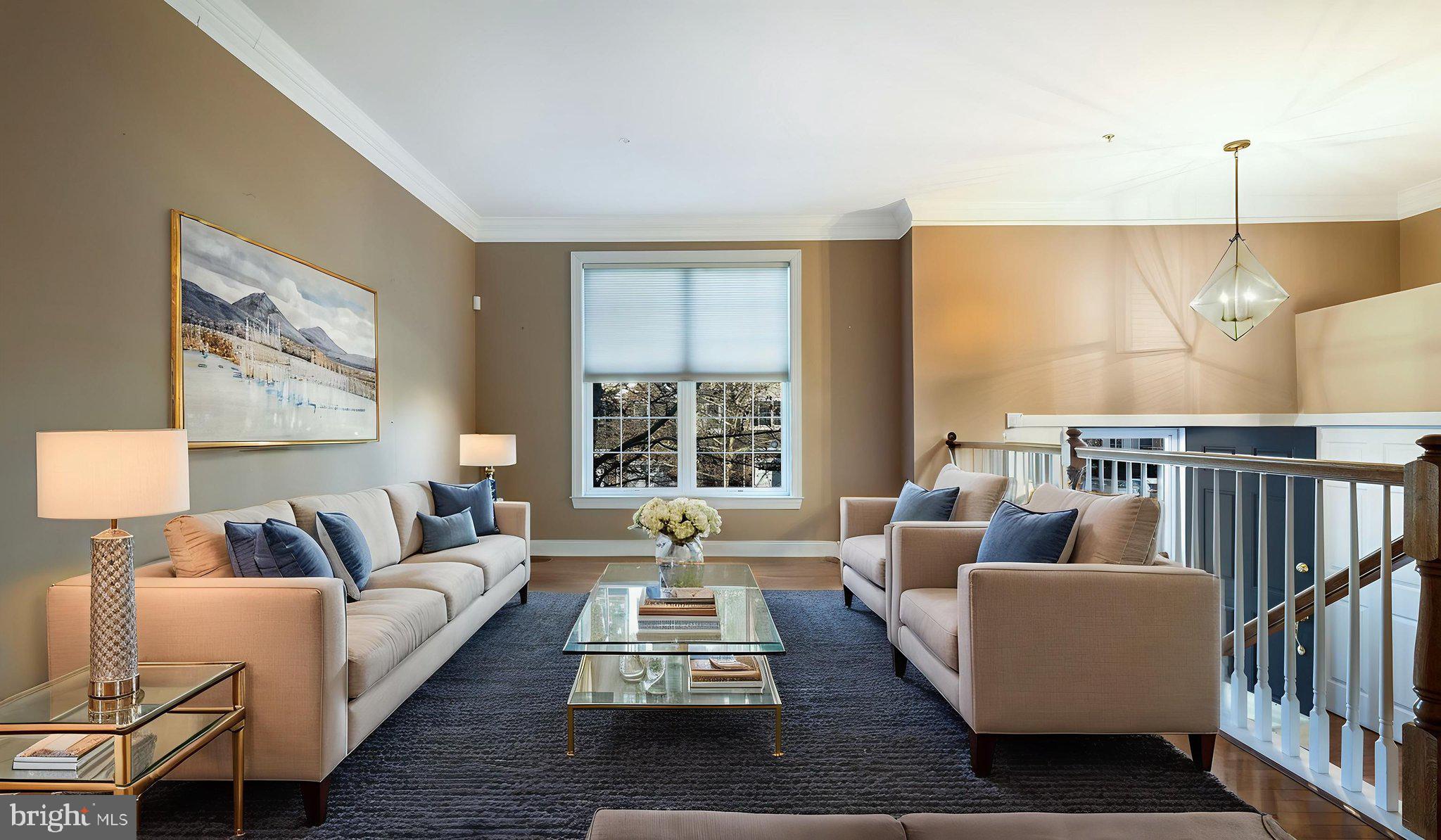 2372 Dorchester Street West, Unit W Furlong, PA 18925 - Photo 5 of 41 a living room with furniture and a large window