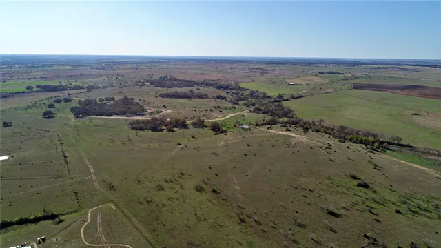 an aerial view of a beach