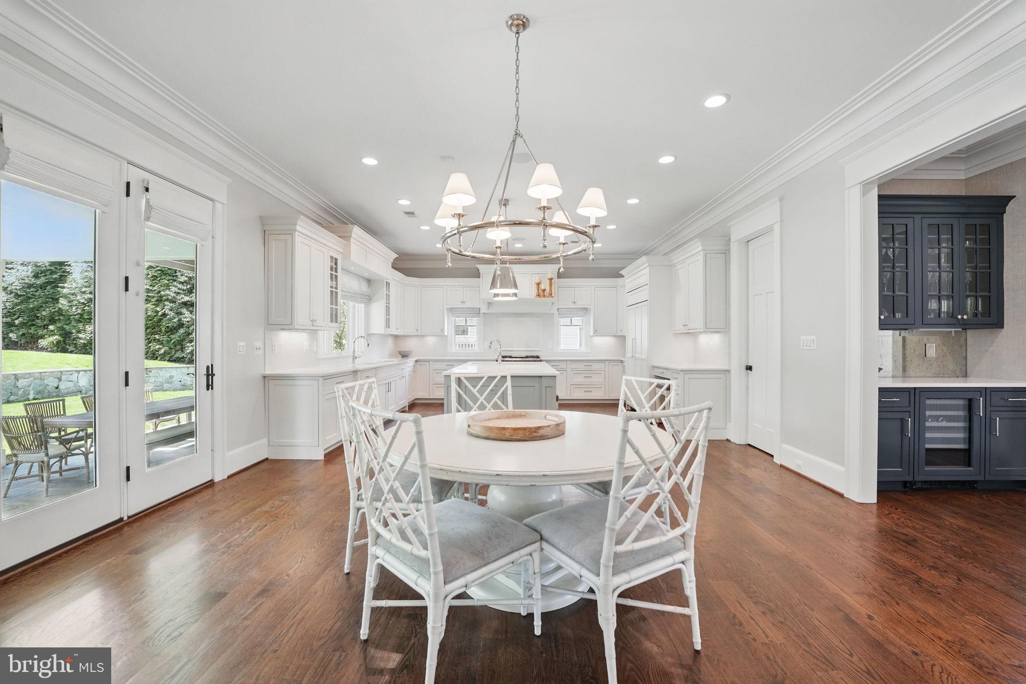 6645 Byrns Place McLean, VA 22101 - Photo 19 of 64 a view of a dining room with furniture window and wooden floor