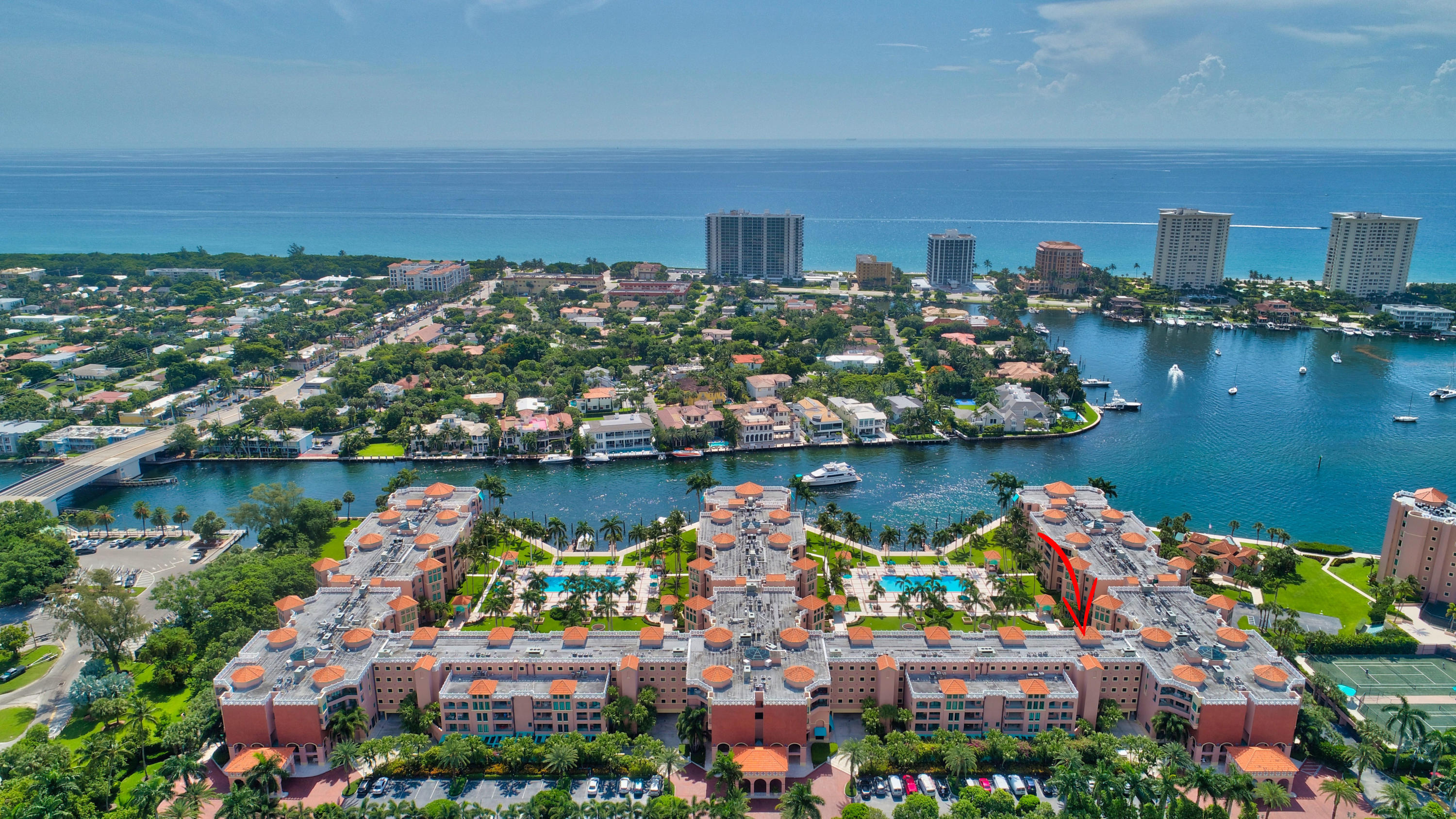 140 Southeast 5th Avenue, Unit 239 Boca Raton, FL 33432 - Photo 39 of 68 Aerial Mizner Court East View