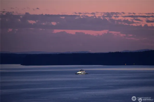 a view of an ocean and beach