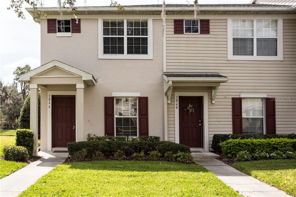 5846 Fishhawk Ridge Drive Lithia, FL 33547 - Photo 1 of 1 FRONT VIEW OF TOWNHOME/END UNIT