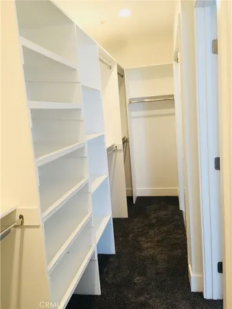 a bathroom with a shower and a toilet