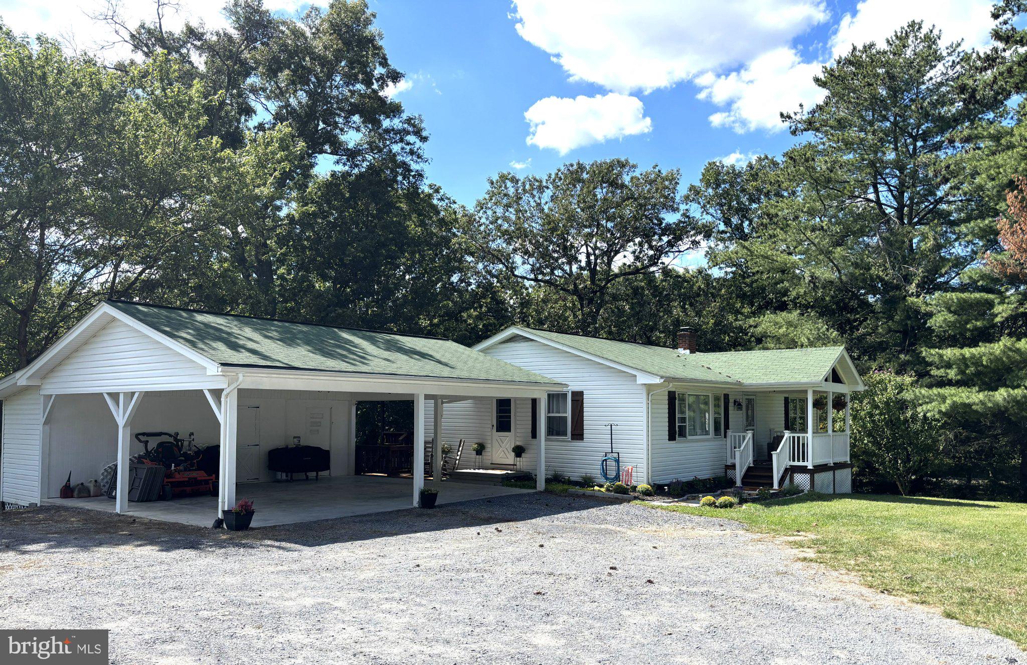 455 Mountain Road Front Royal, VA 22630 - Photo 6 of 6 2 car carport offers storage, as well.