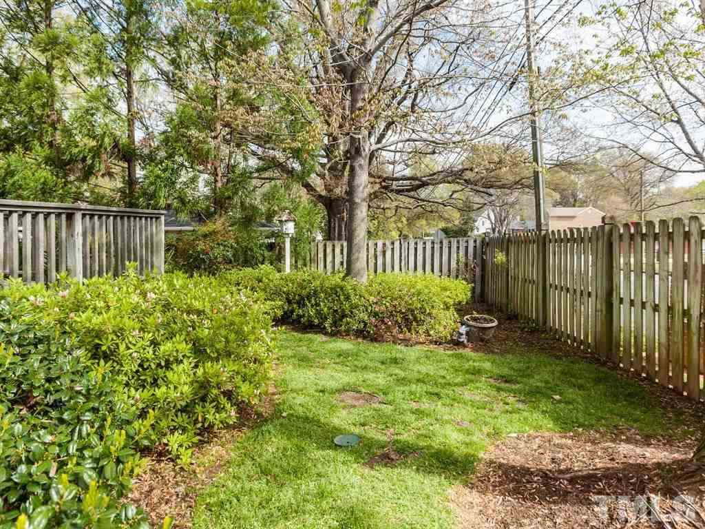2300 Elmsford Way Raleigh, NC 27608 - Photo 28 of 30 ...a newly fenced back yard