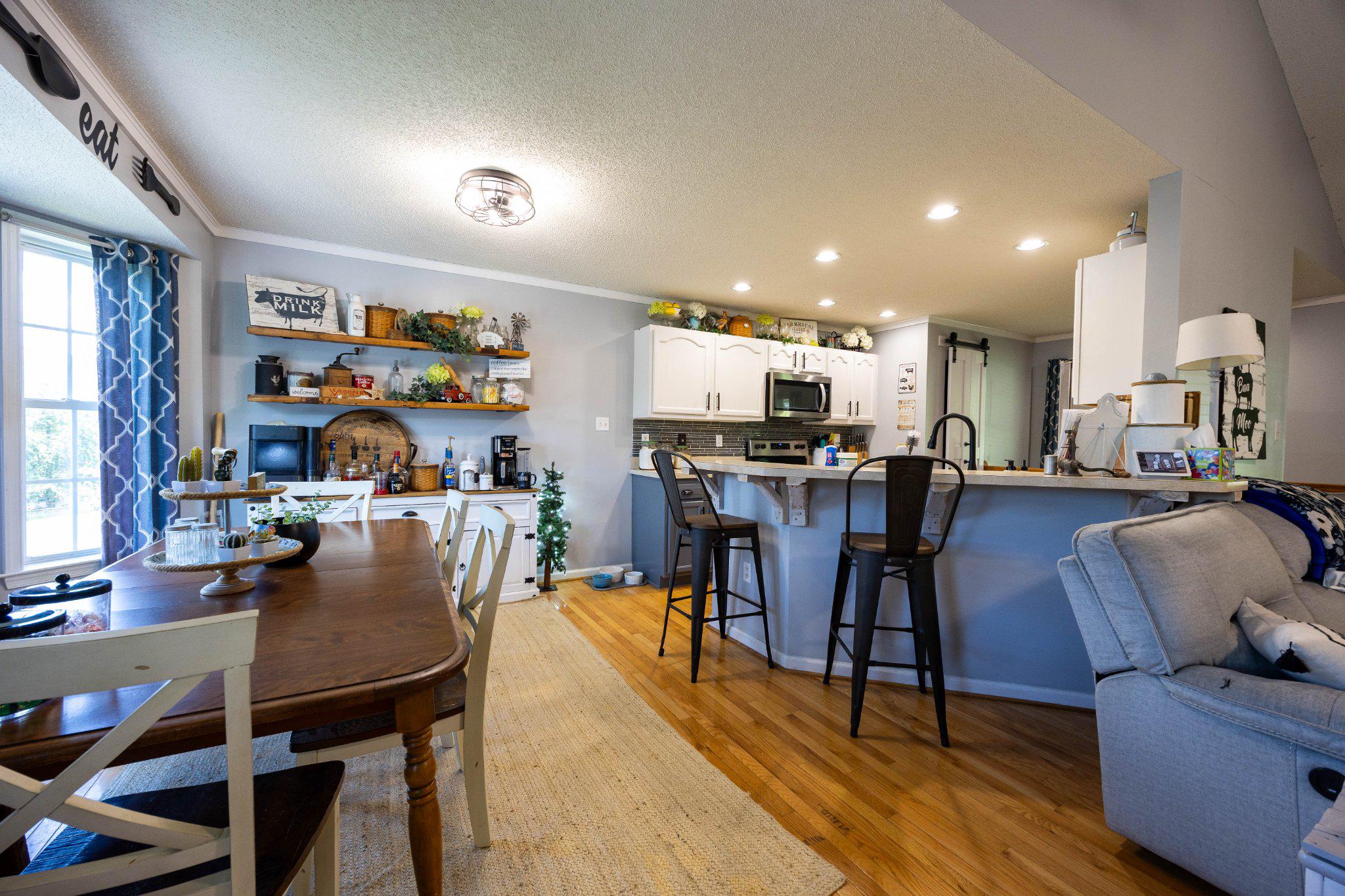677 Ridge Road South Martinsburg, WV 25403 - Photo 18 of 72 Eat in Section of Kitchen w/ Eat At Bar