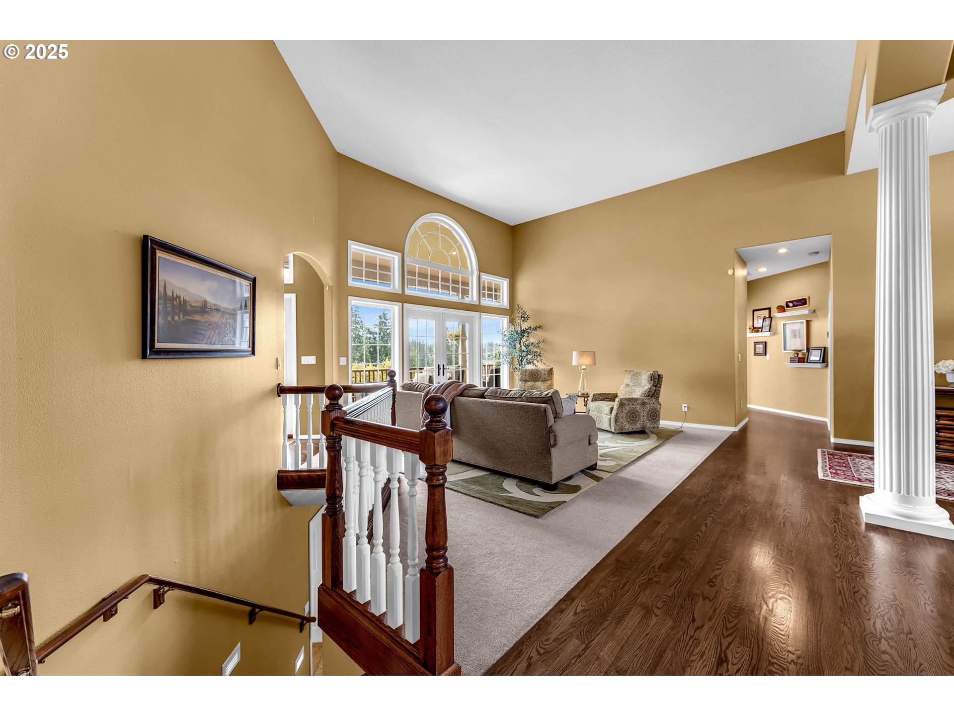 3901 Northwest 150th Circle Vancouver, WA 98685 - Photo 31 of 48 a living room with furniture and a wooden floor