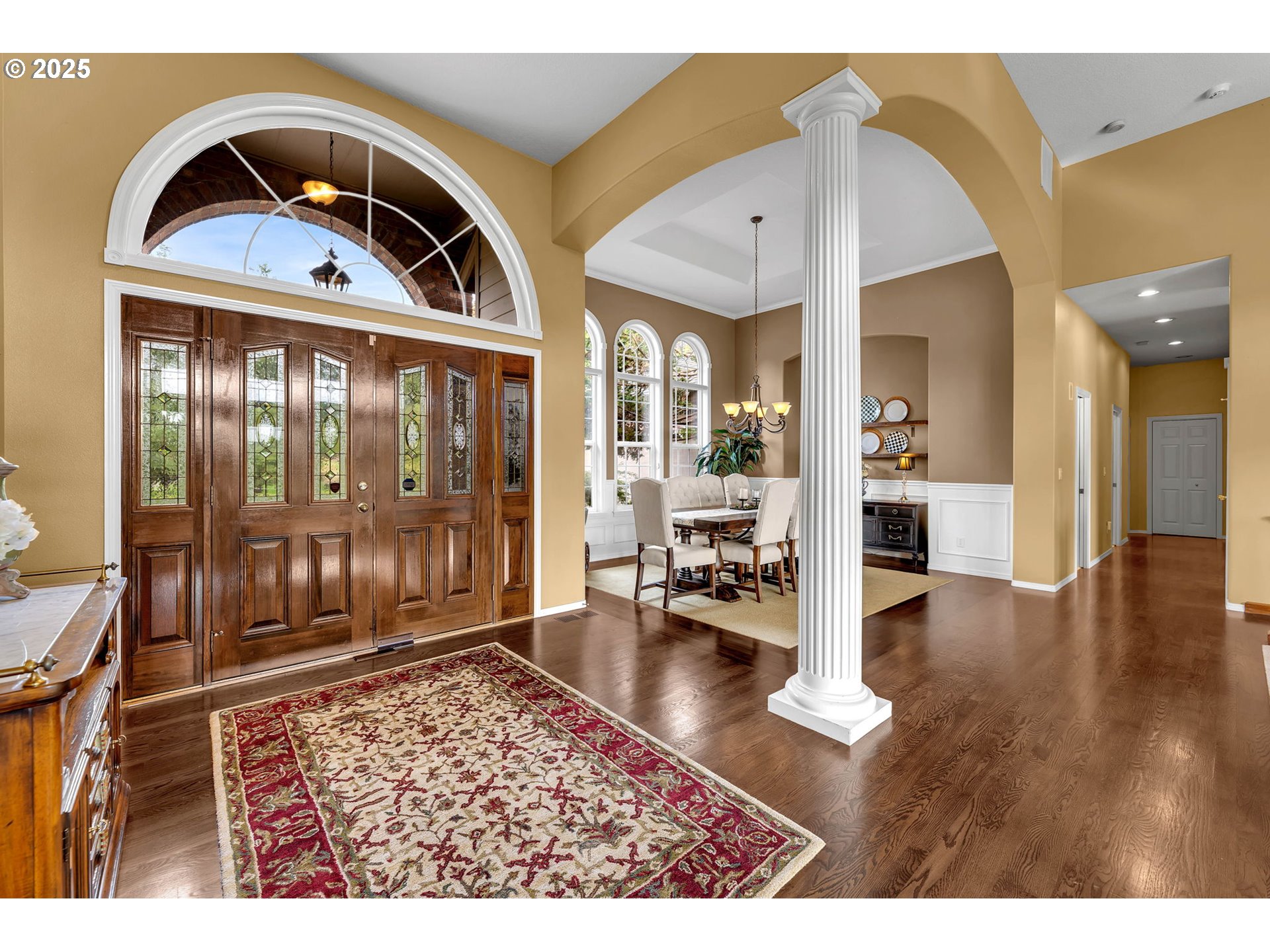 3901 Northwest 150th Circle Vancouver, WA 98685 - Photo 4 of 48 a view of a livingroom with furniture wooden floor and windows