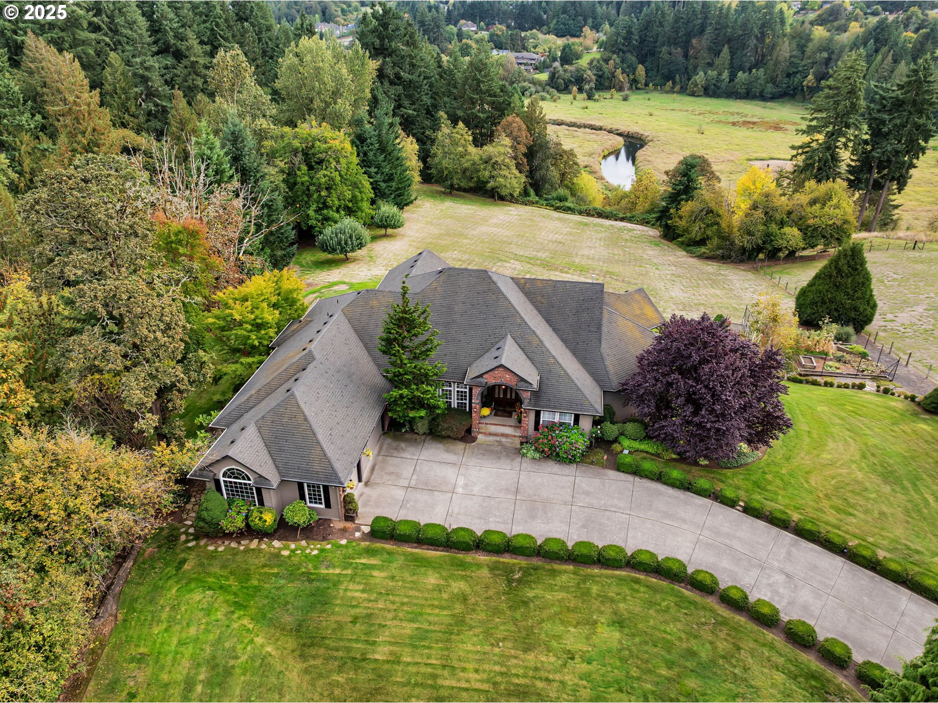 3901 Northwest 150th Circle Vancouver, WA 98685 - Photo 41 of 48 a view of a house with a yard and potted plants