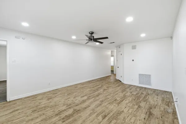 a view of empty room