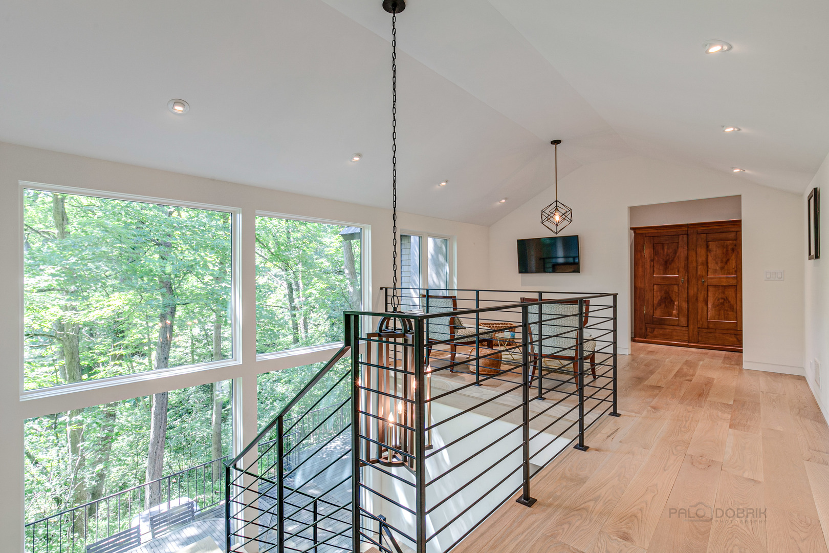 1055 Ringwood Road Lake Forest, IL 60045 - Photo 24 of 59 a view of a kitchen with furniture and floor to ceiling window
