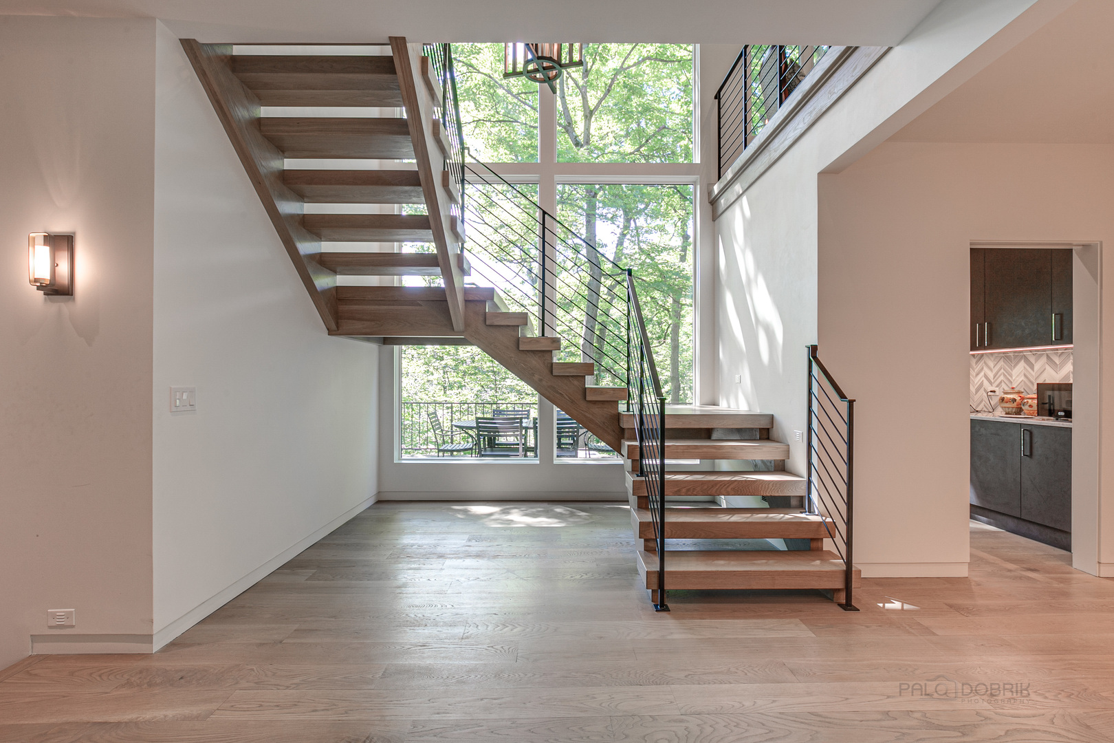 1055 Ringwood Road Lake Forest, IL 60045 - Photo 9 of 59 a view of entryway and hall with wooden floor