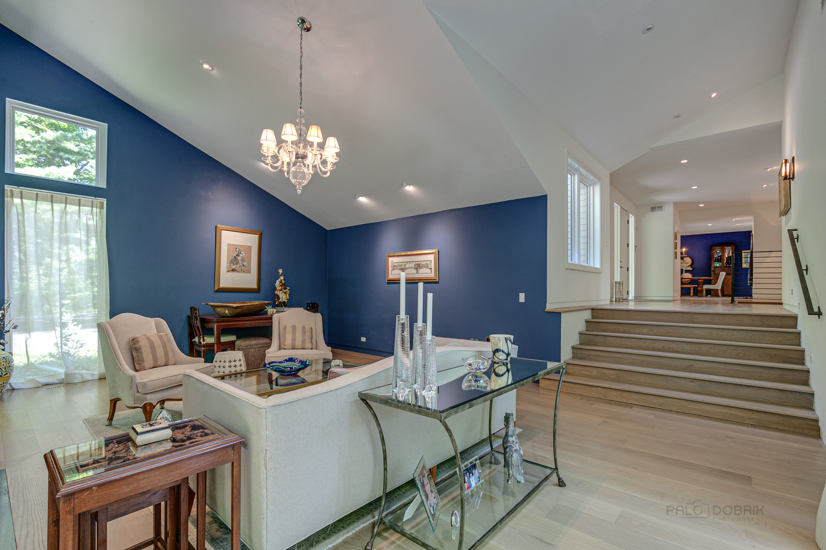 1055 Ringwood Road Lake Forest, IL 60045 - Photo 10 of 59 a view of a dining room with furniture window and wooden floor
