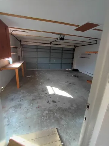 a refrigerator in a room