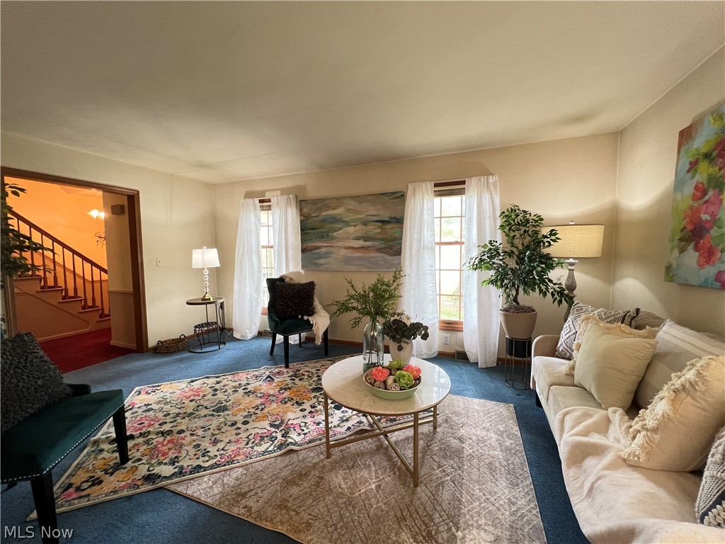 182 Roche Way Youngstown, OH 44512 - Photo 9 of 36 18X11 LIVING ROOM FEATURING PLUSH CARPETING