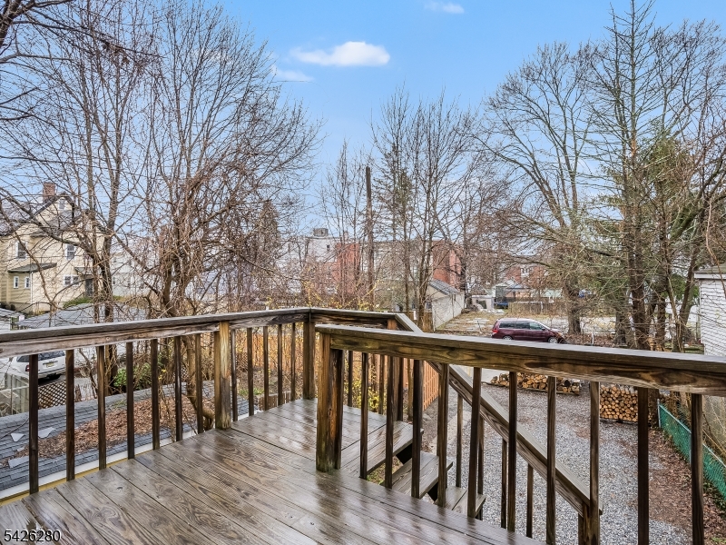 68 High Street Newton, NJ 07860 - Photo 7 of 31 a view of wooden deck and backyard